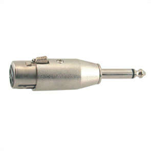 ADAP 6.3 MONO PLUG 3-WAY MIC SOC  M59210