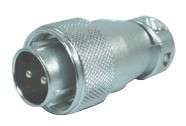 CIRCULAR POWER CONN M22 2W PLUG IN-LINE M595715A