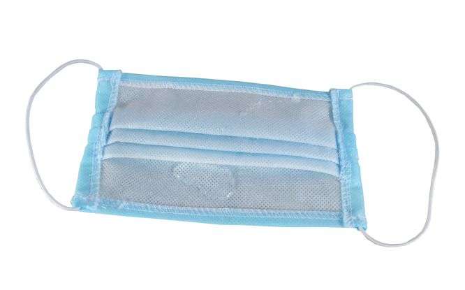 WATERPROOF WASHABLE 3PLY FACE MASK BLUE  MASK-5
