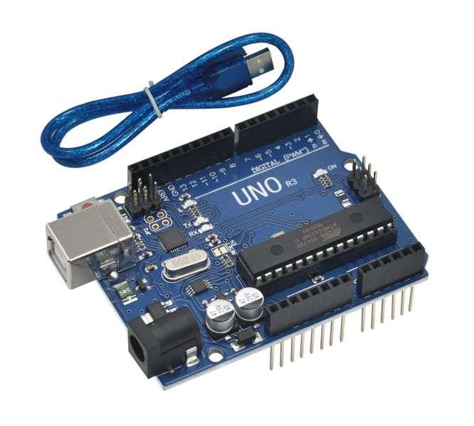ARDUINO UNO R3 DEVELOP. MODULE BOARD WITH LONG HEADERS MB0069