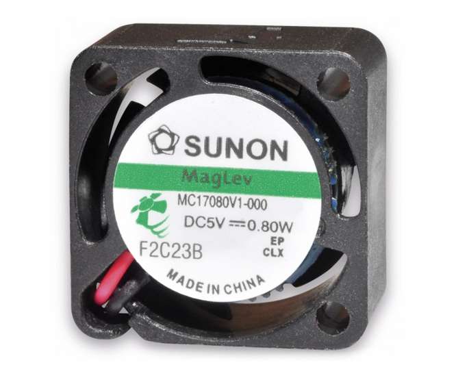5VDC AXIAL FAN 17sqx8mm VAPO 8.9CFM 3-WIRE LEAD MC17080V1-000-G99