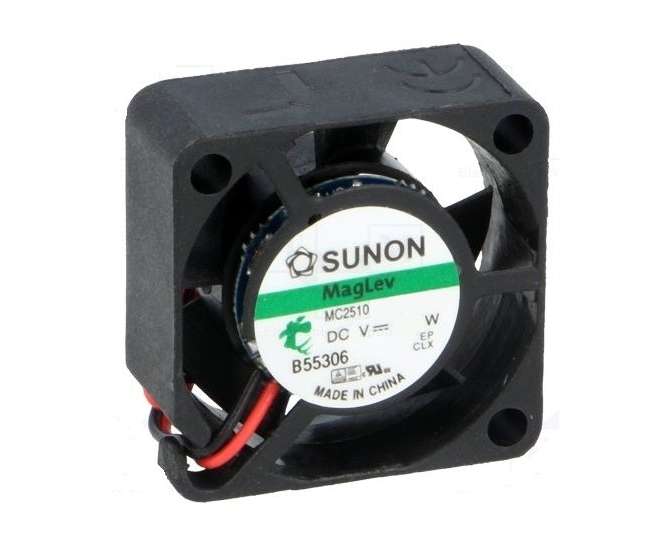 5VDC AXIAL FAN 25sqx10mm 3.5CFM VAPO 3-WIRE MC25100V1-0000-G99