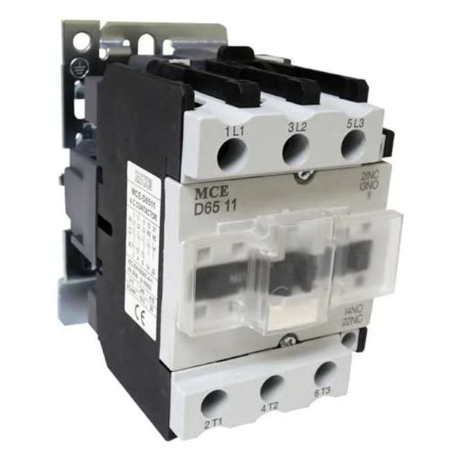 AC MAGNETIC CONTACTOR 240V COIL 400V 40-95A 3P+1NO+1NC MCE-D6511