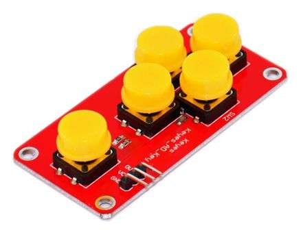 KEYBOARD / KEYPAD FIVE KEYS  MD0129 / 18----