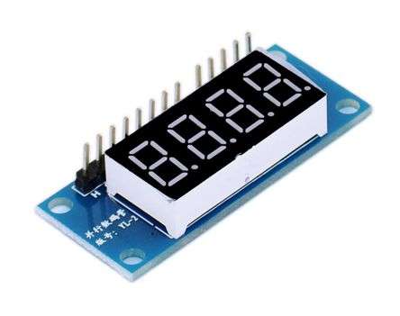QUAD 7-SEGMENT LED DISPLAY MODULE MD0202