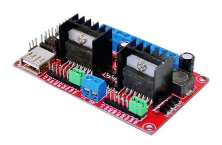 L298N V3; 4-DC STEPPER MOTOR DRIVER MODULE  MD0225 / 18----