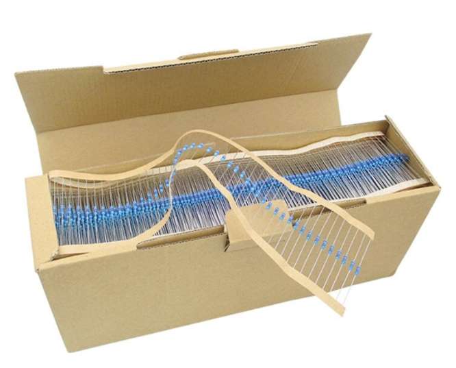 RESISTOR 1/4W ROUND M/F 1% 3K3 MF25-3K3-F-T/B
