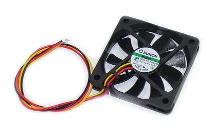 12VDC AXIAL FAN 60sqx10mm VAPO 12CFM 3-WIRE MF60101V3-10000-G99