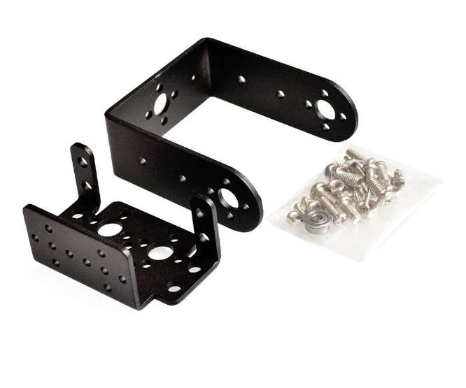 METAL MOUNTING BRACKET KIT FOR MG995 & 996 SERVO MOTOR MG995