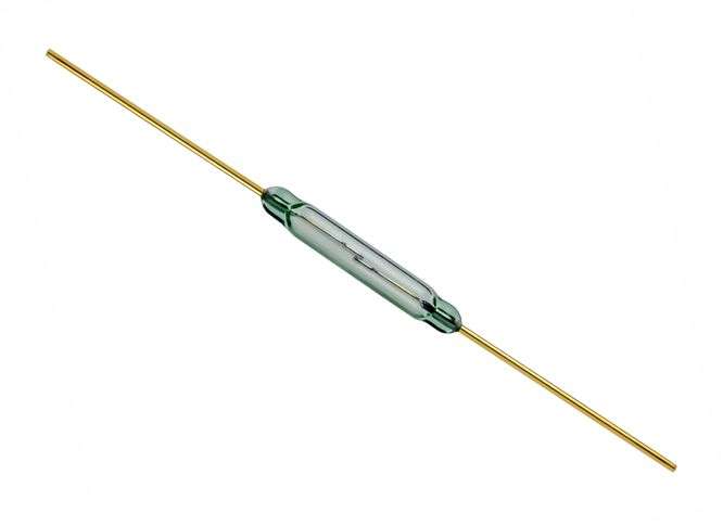 GLASS REED SWITCH NO 0.5A 15-20AT 10x1.8mm MKA-10110AT15-20