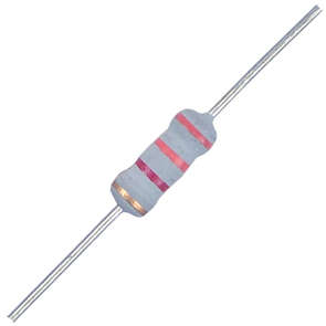 RESISTOR 2W ROUND C/F 5% 820K IN METAL OXIDE BODY TBA