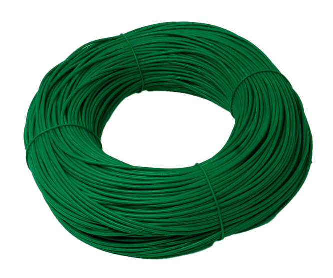 WIRE M/S CSA=0.34 O=1.6 GREEN -100m/ROLL UL1007-STR-AWG22-GREEN