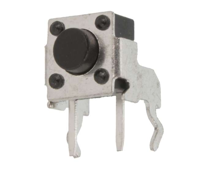 PCB TACTILE SWITCH 6x6 R/A L=3.15mm MTS-1102V / TS-27-AS-2, 3.15MM