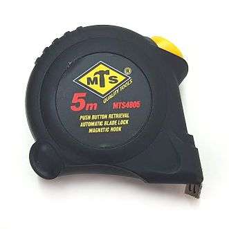 MEASURING TAPE 5M SOFT GRIP WITH AUTOLOCK MTS4805