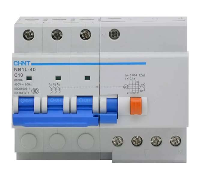 EARTH LEAKAGE 6KA 3P+N 25A xxmA NB1L-40-3P+N-25