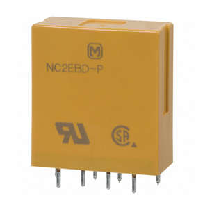 RELAY DPDT 3A 24V RECT 8PCB NC2EBDP24J