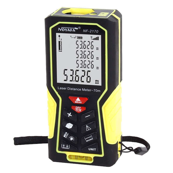 DIGITAL LASER DISTANCE METER A/L/V 70m RANGE NF-2170