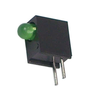 LED HOLDER 3mm R/A GREEN NK1LUG32D / DZC901