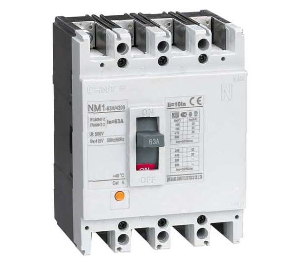MOULDED CASE CIRCUIT BREAKER 125A 4P 50KA NM1-225H-50K-4P-125A