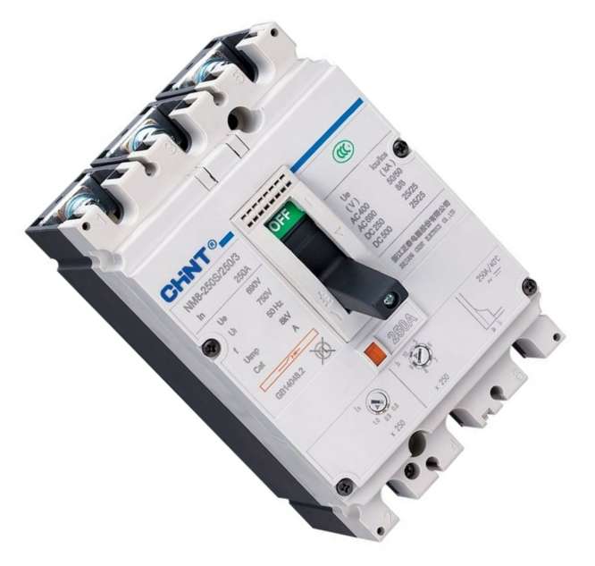 MCCB ADJUST 3P 50KA 160/200A NM8-250S-200A
