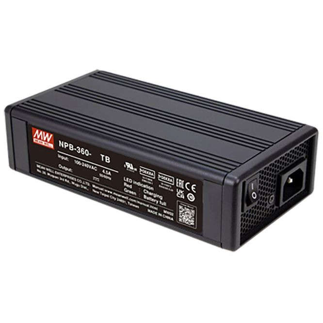 BATTERY CHARGER ENCLOSED D/T O=13.8V @20A NPB-360-12TB