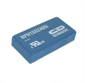 DC-DC CONVERTER DIP I=24 O=05 3A 15W NPH15S2405I
