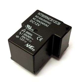 RELAY SPDT 40A 12VDC T-TYPE 5PCB NT90RNCSDC12VB0.9