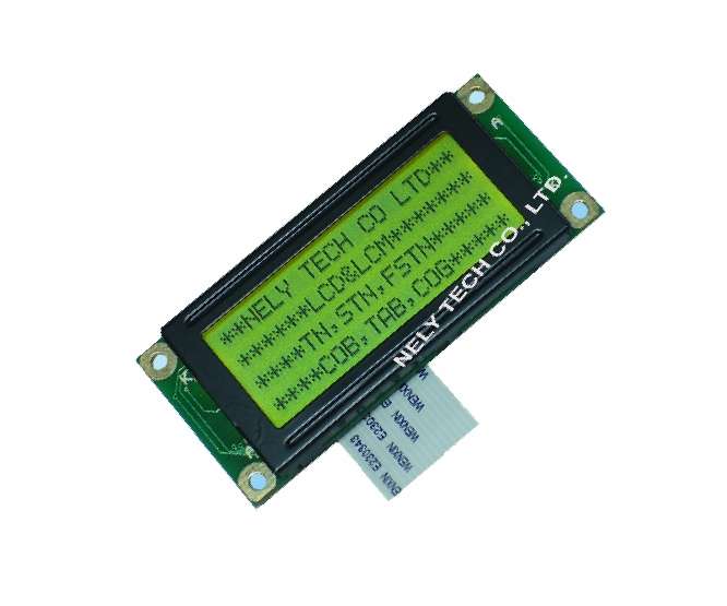 LCD DISPLAY MODULE 20CH 4L B/L 65x28.4 NT-C2045A-YFSESY-C1