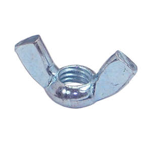 M7 NUT HEX PLATED WING-NUT NUT M7 STEEL