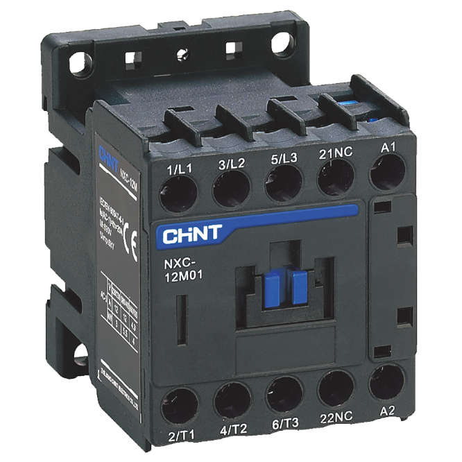 AC CONTACTOR 9A 3NO MAIN + 1NC AUX 240V NXC-09M01-240V