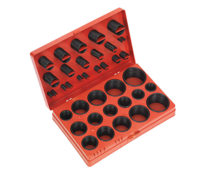 ASSORTMENT OF METRIC O-RINGS / SEALS 386PCS 190544