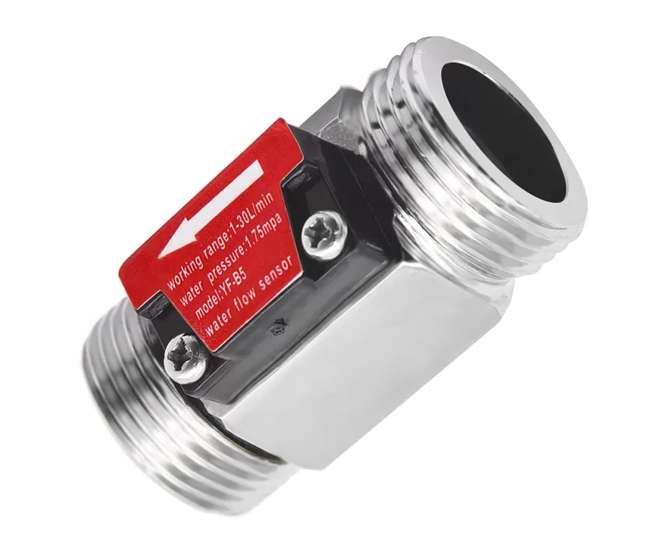 WATER FLOW SENSOR 1-30L/min 1.75mpa 5-18VDC  OR0356 / YF-B5