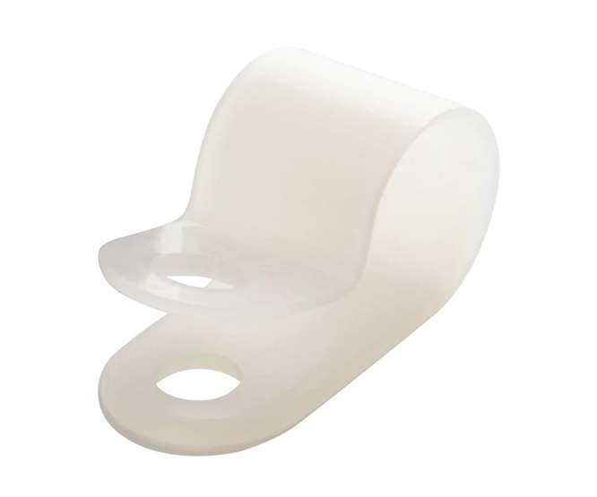 CORNER P-CLIP FOR CABLES 17.0mm - DEBULK CC-8-NATURAL