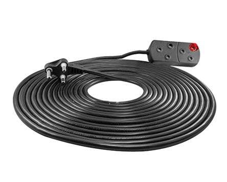 EXTENSION CABLE / CORD 16A 15METER 1.5mm2 BLACK P21615BK