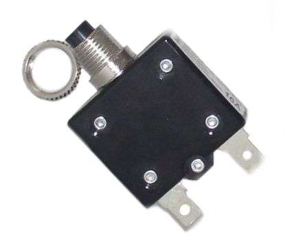 CIRCUIT BREAKER P/MNT 250VAC 10A M11 RND NUT P6708E (10A)