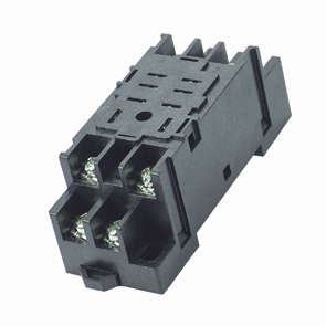 RCT RELAY SOCKET 8P DPDT DIN RAIL SCREW TERM CZT08A-02