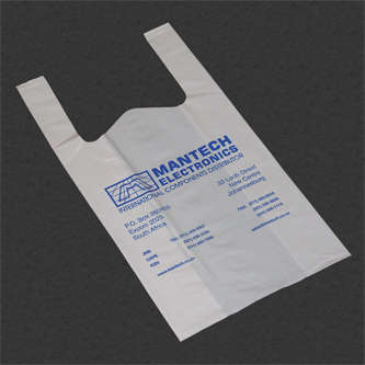 PLASTIC CARRY BAG MANTECH-LOGO-500P/BAG PB001-ME-R0