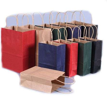 VARIOUS COLOR PAPER BAGS (NAVY BLUE) 40*30*12 181402