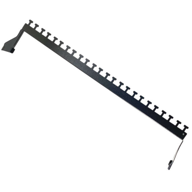 RACK MOUNT CABLE MANAGEMENT SUPPORT BRACKET T-HOOK 430x90 PATCHMAN