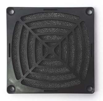 FILTER/GUARD PLASTIC BLACK 80m  PB-08D1/D2/D3  80mm