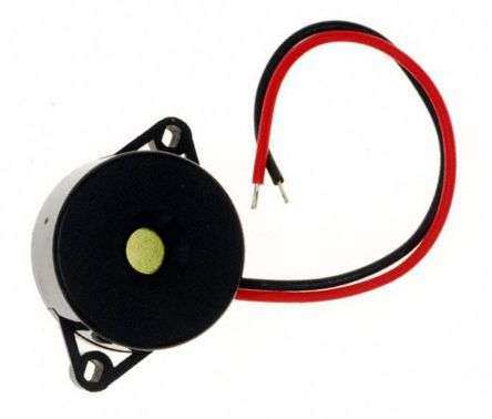 PIEZO BUZZER 12VDC 22x11 80dBA 4KHz PB2211EA-40S12W