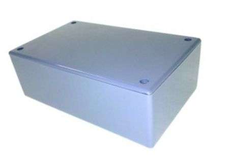 ABS ENCLOSURE MOLDED GREY 197x114x62 S50A-GREY RIBLESS