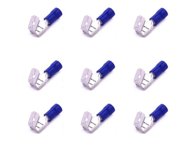 PIGGYBACK PRE-INSU TERM 6.35mm BLUE PBDDN2-250 *DBK*