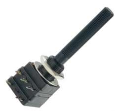 POTENTIOMETER W/SWITCH LOG PCB 16mm 47K PC-16SH10IP06473BI202