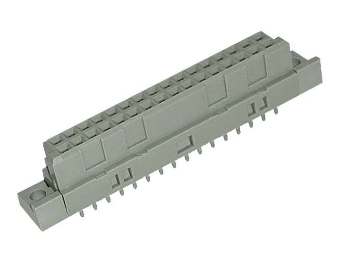 DIN CONNECTOR RCPT 32POS PCB GOLD-2.54 PCN10-32P