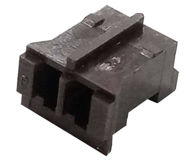 HOUSING SIL 2W P=2.0 BROWN PHR-2-N (PP)