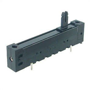 POTENTIOMETER SLIDE LIN 500K T=40mm SING PL40WSCI1504A