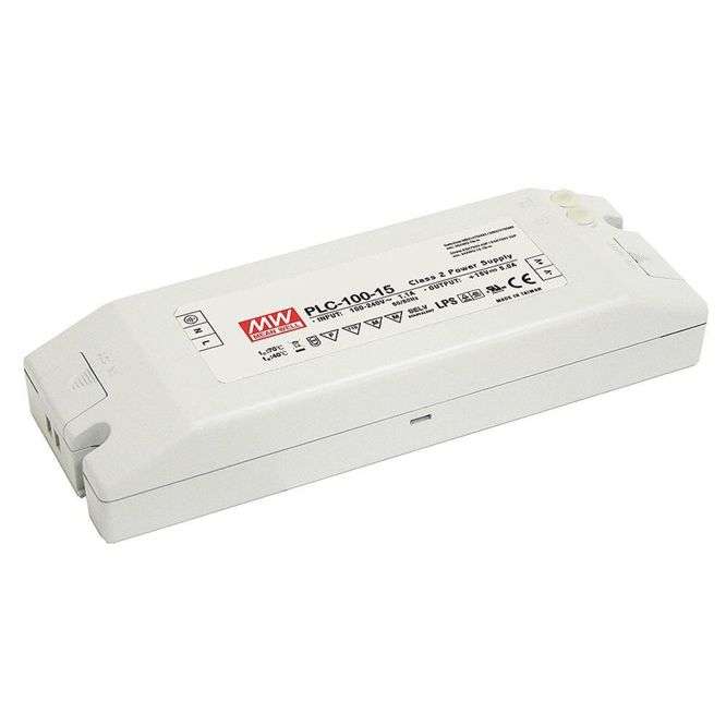 POWER SUPPLY ENCL. LED DRIVER IN=220V OUT=24V 4A0 100W PLC-100-24