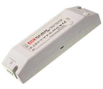 POWER SUPPLY ENCL. LED DRIVER I=220 O=24 1.9A 45W PLC-45-24