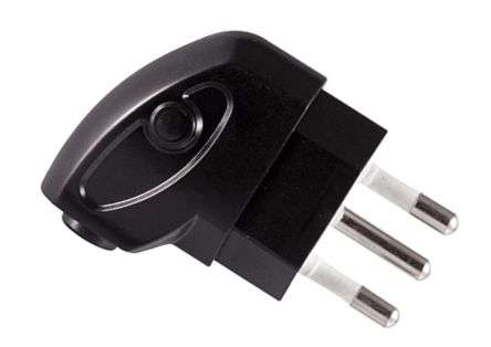 SLIMLINE / COMPACT DEDICATED PLUGTOP 16A BLACK 1071/008P